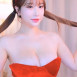 레드벨벳 바니걸 그릴래영 가슴 절반 노출