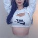 트위치 릴펄 노팬티 숏레깅스 도톰한 도끼
