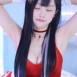 산타걸이 된 BJ 유은 겨드랑이 가슴골