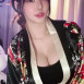 유카타 입은 갓세희 블랙탑 가슴골