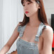 노브라 멜빵 롤코녀 이해인 임이지