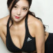 bj 맹예나 아디다스 스포츠 브라 숙인 가슴골 레깅스 핏 블랙 비키니