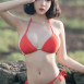강인경 레드 비키니