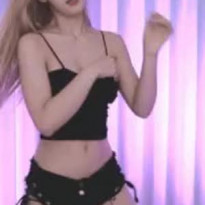 BJ 사라 블랙 끈나시 핫팬츠