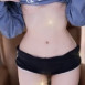 티셔츠 올려서 밑가슴 보여주는 BJ 아윤