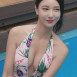 매력적인 비키니 몸매 원민주 치어리더
