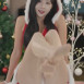 포켓걸스 하빈 산타복 살스 쩍벌 흰 팬티