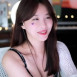 BJ 미모 체크 브라 민소매 가슴골