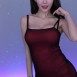 빛베리 시스루 착시 끈 원피스 가슴골