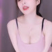 김빵귤 제로투 미시룩 블랙 브라 가슴골