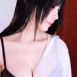 한갱 다양한 캠 각도로 보여주는 찢어진 검스 오일바른 알가슴 블랙 브라