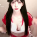 츄정 똑똑똑 눈이 가는 가슴골