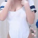 BJ 하루 초 하이레그 바디슈트 세라복 가슴골