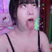 배라소니 침 흘리는 아헤가오