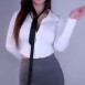 세림잉 터질듯한 회색 교복 치마 잔잔한 가슴 바운스