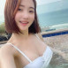 BJ 성주 물에 젖은 수영복 셀카 가슴골