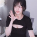 쵸단 가슴 절개 원피스 숙인 가슴골