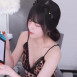 쵸단 호피 슬립 가슴골