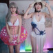 수련수련 겨우디 니케 수영복 코스프레