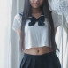 표은지 크롭 세라복 세라치마