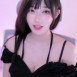 마젠타 오프솔더 블랙 브라끈 미모 가슴골