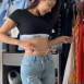 오또맘 몸매라인 훤히 드러나는 청바지핏