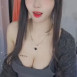 미시룩 장인 수련수련 블랙 브라 가슴골