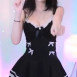 마젠타 노련한 슴부먼트 스킬 메이드복 원피스