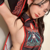 미츠하 치하루 코스프레 노브라 옆가슴
