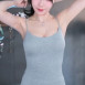 수련수련 회색 동탄 미시룩 입고 머리묶는 겨드랑이 몸매 굴곡