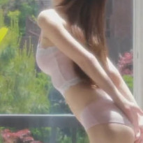 속옷입고 광합성중인 모델 이소영 쏘블리