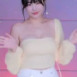 노란 튜브탑 모아주는 윗슴골 BJ 이유란 